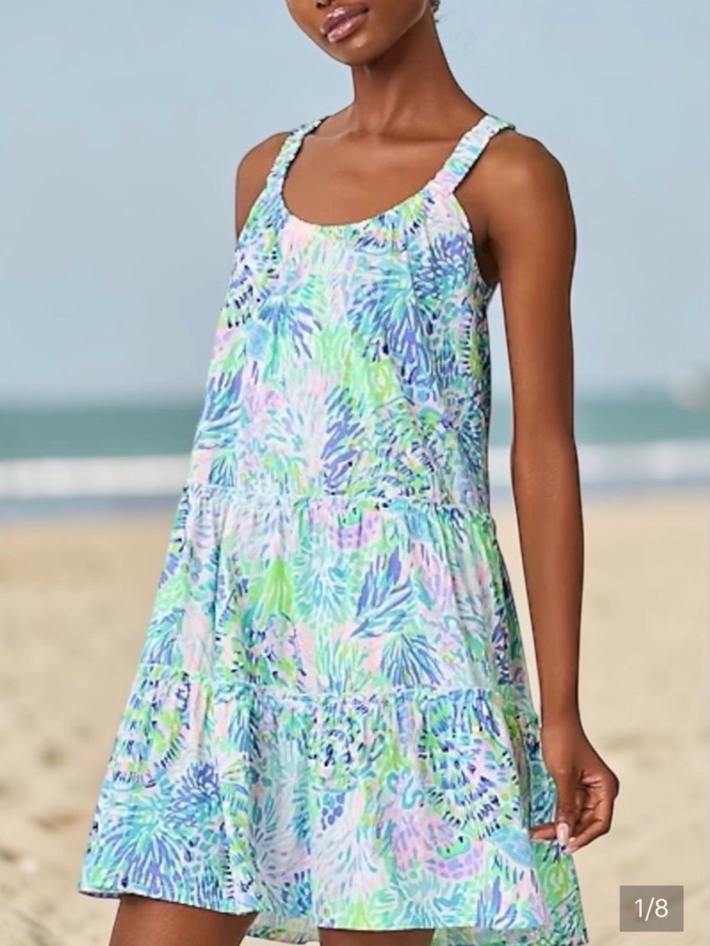 NWT 🦄 Lilly Pulitzer Loro Dress in Shell of a Party, size M